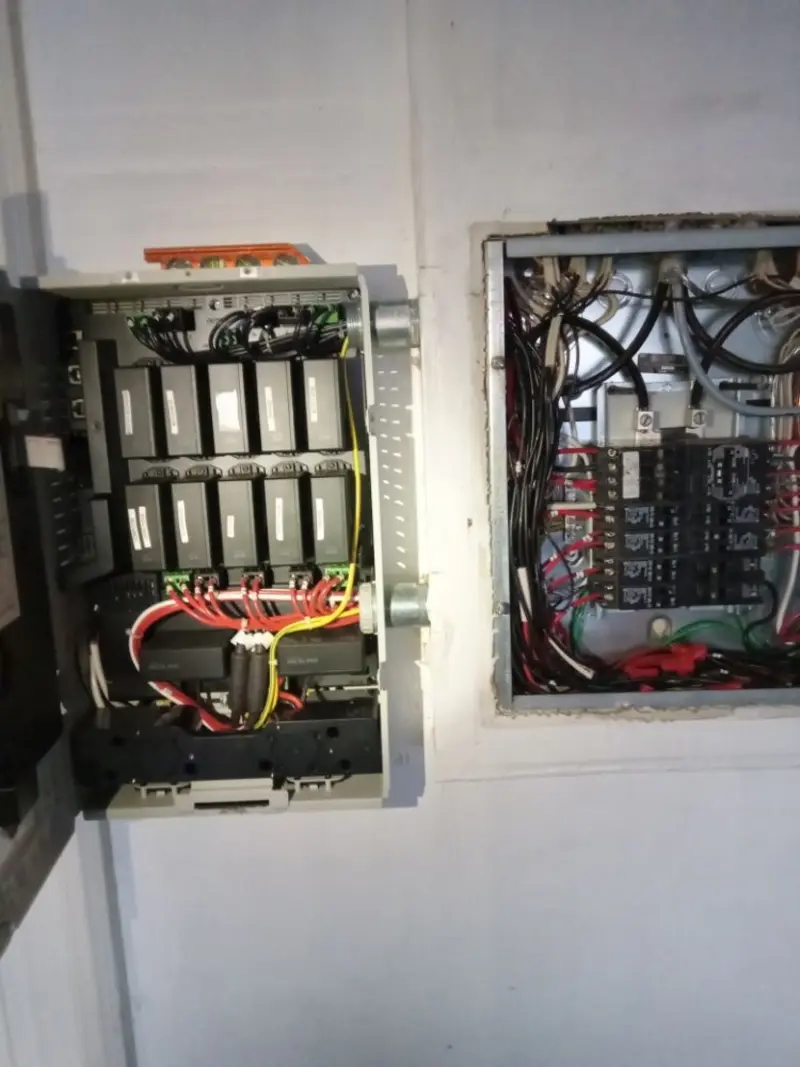 Electrical panel upgrade completed for Commercial Electrician Services in Clarksburg